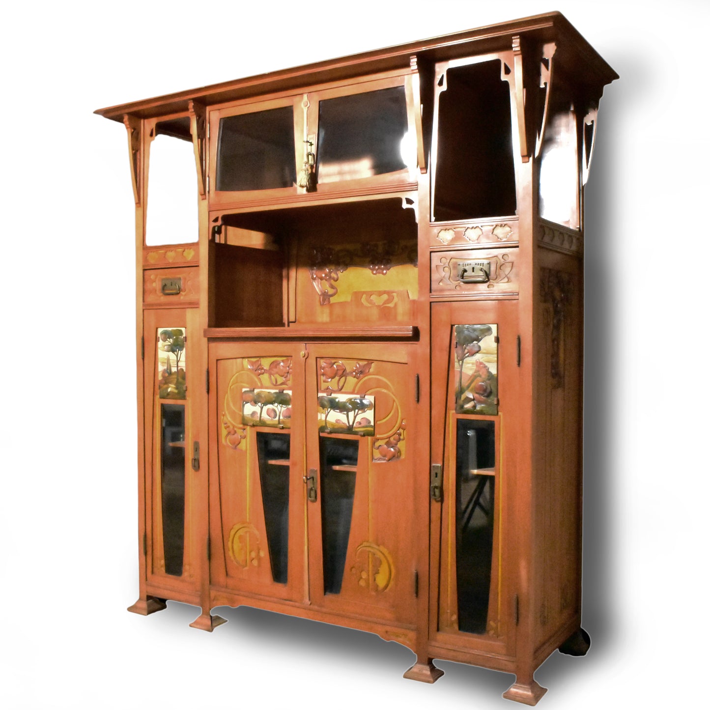 Italiaanse Art nouveau credenza